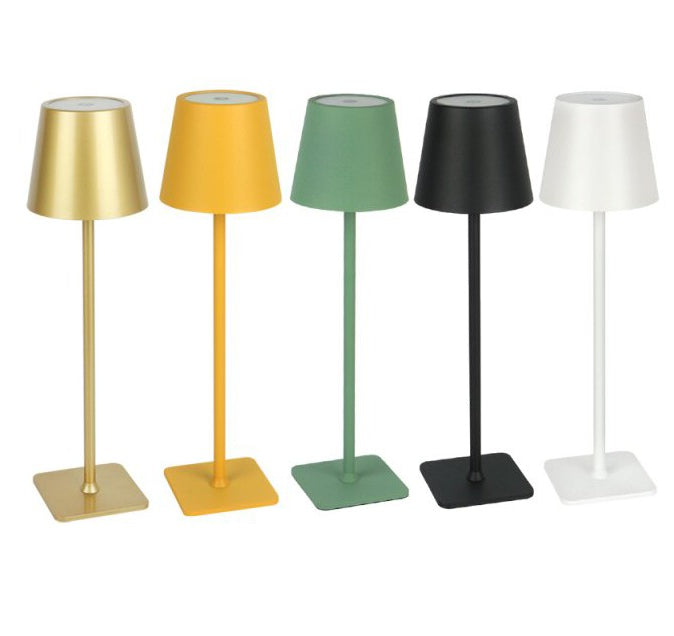 LED Akku Tischleuchte IP54 3,5W 400lm CCT 3000/4000/5000K Touchdimmer USB-C, in 5 Farben