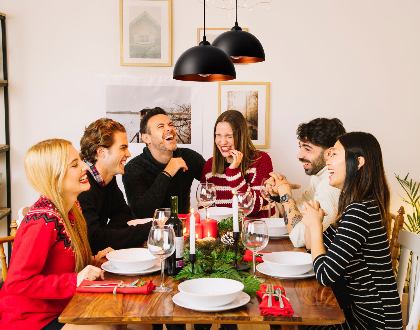 2x Pendelleuchte schwarz gold Hängeleuchte Deckenleuchte Retro-Design