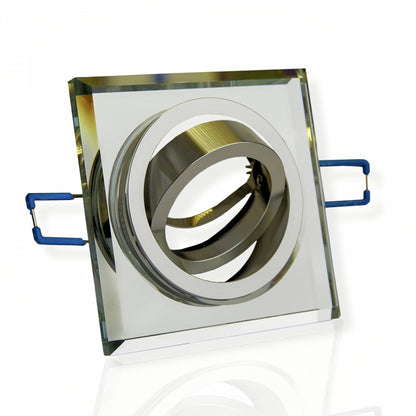 LED Einbaustrahler Glas schwenkbar flach 3-6,5W 230 Volt Einbauspot Lampe