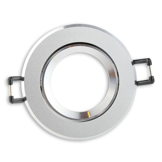Einbaurahmen Set GU10 MR16 70-75mm Gehäuse schwenkbar Einbaustrahler Aluminium