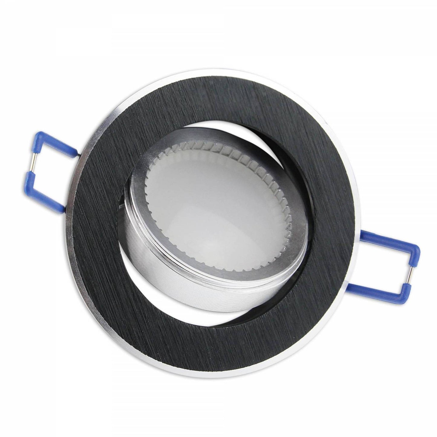 LED Einbaustrahler GU10 230V 1-9W rund eckig Spot 70mm Bohrloch Einbauleuchte