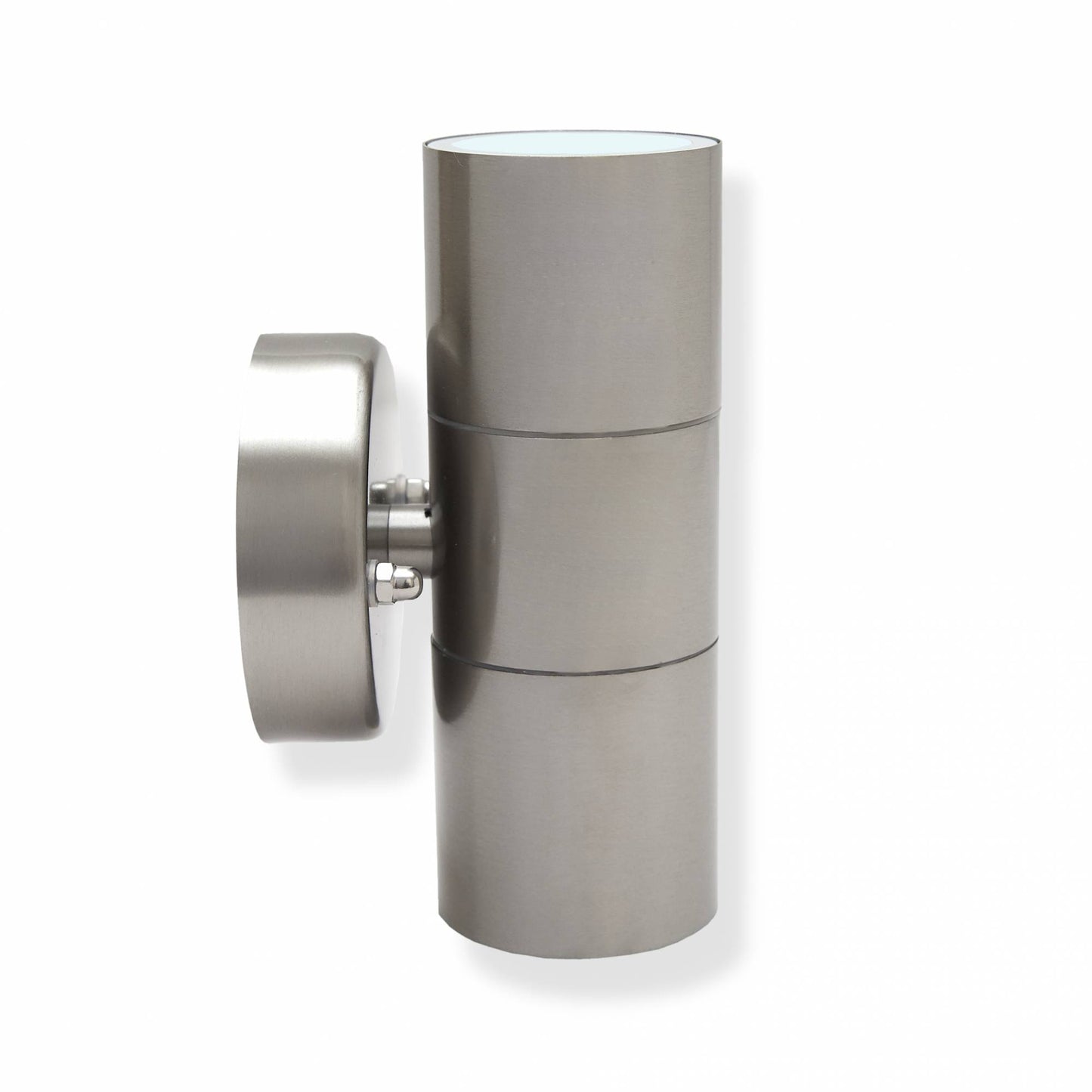 LED Außen-Wandleuchte Edelstahl IP44 Wand-Spot Strahler GU10 Garten-Leuchte Up