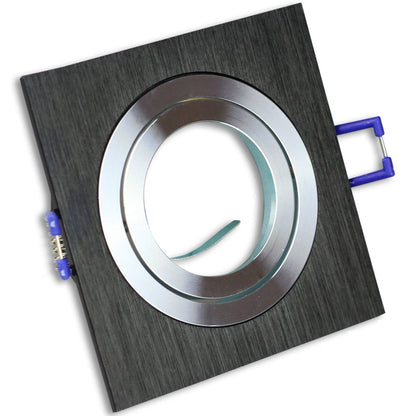 LED Einbaustrahler MR16 12 Volt 5-7W rund eckig Spot 80mm Bohrloch Licht
