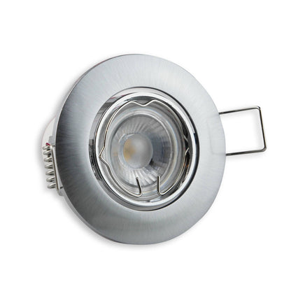 Einbaurahmen rund GU11 MR11 schwenkbar Gehäuse 35mm Einbaustrahler Einbauspot