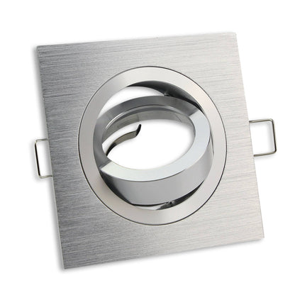 LED Einbaustrahler schwenkbar 1-9W GU10 230V eckig Spot Strahler 86-90mm