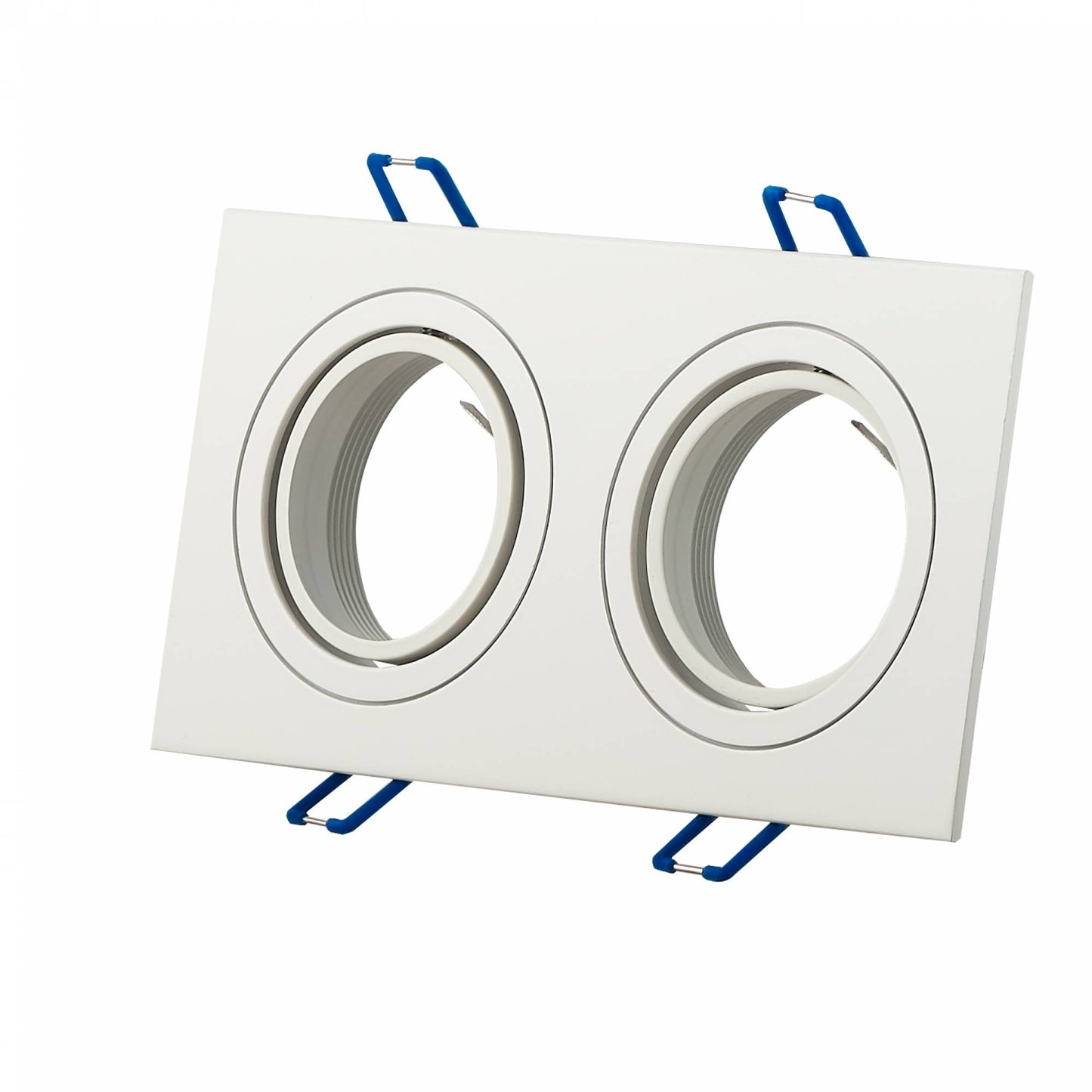 LED Einbaustrahler flach eckig 3W 5W 6,5W Einbaurahmen Deckenspot 230V dimmbar