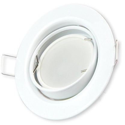 LED Einbaustrahler 5-7W schwenkbar eckig rund MR16 12 Volt Einbauspot 75mm Licht
