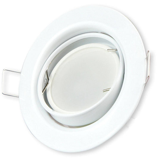 LED Einbaustrahler 5-7W schwenkbar eckig rund MR16 12 Volt Einbauspot 75mm Licht