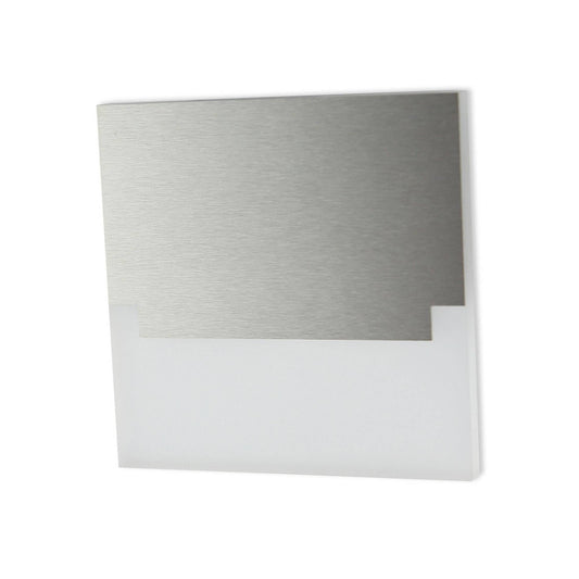 LED Treppenbeleuchtung eckig 230 Volt Treppen-Licht Stufen-Leuchte Wandlampe