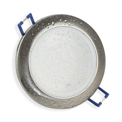 Einbaurahmen GU10 MR16 IP44 rund Badezimmer Rahmen Feuchtraum 70mm Einbau-Spot