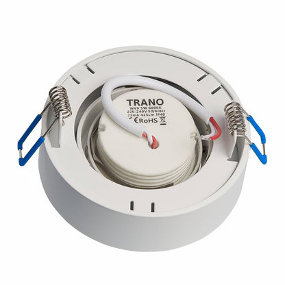 LED Einbaustrahler flach 3-6,5W Einbauleuchte Deckenstrahler dimmbar &