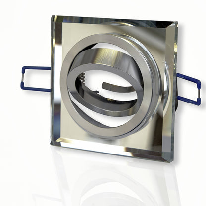 LED Einbaustrahler Glas schwenkbar flach 3-6,5W 230 Volt Einbauspot Lampe