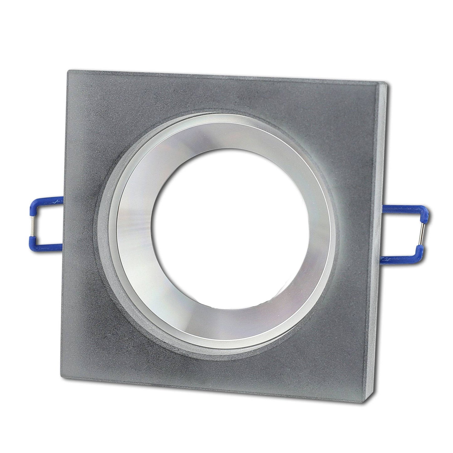 LED Einbaustrahler Glas matt flach 3W 5W 6,5W Einbauspot 70mm Leuchte