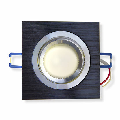 LED Einbaustrahler schwenkbar super flach 3W 5W 6,5W Aluminium 230 Volt Spot