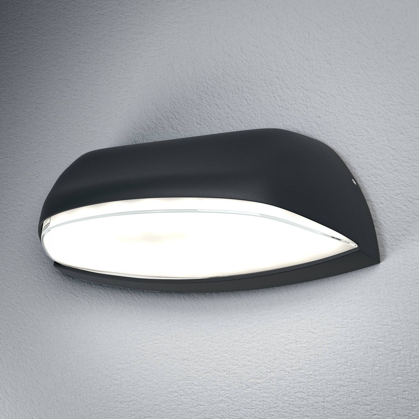 LEDVANCE Endura Style Wide 21cm grau LED Außen-Wandleuchte IP44 Außenlampe