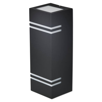 Wandleuchte Außen-Leuchte 25cm Außenlampe IP44 2x GU10 up down Wandlampe