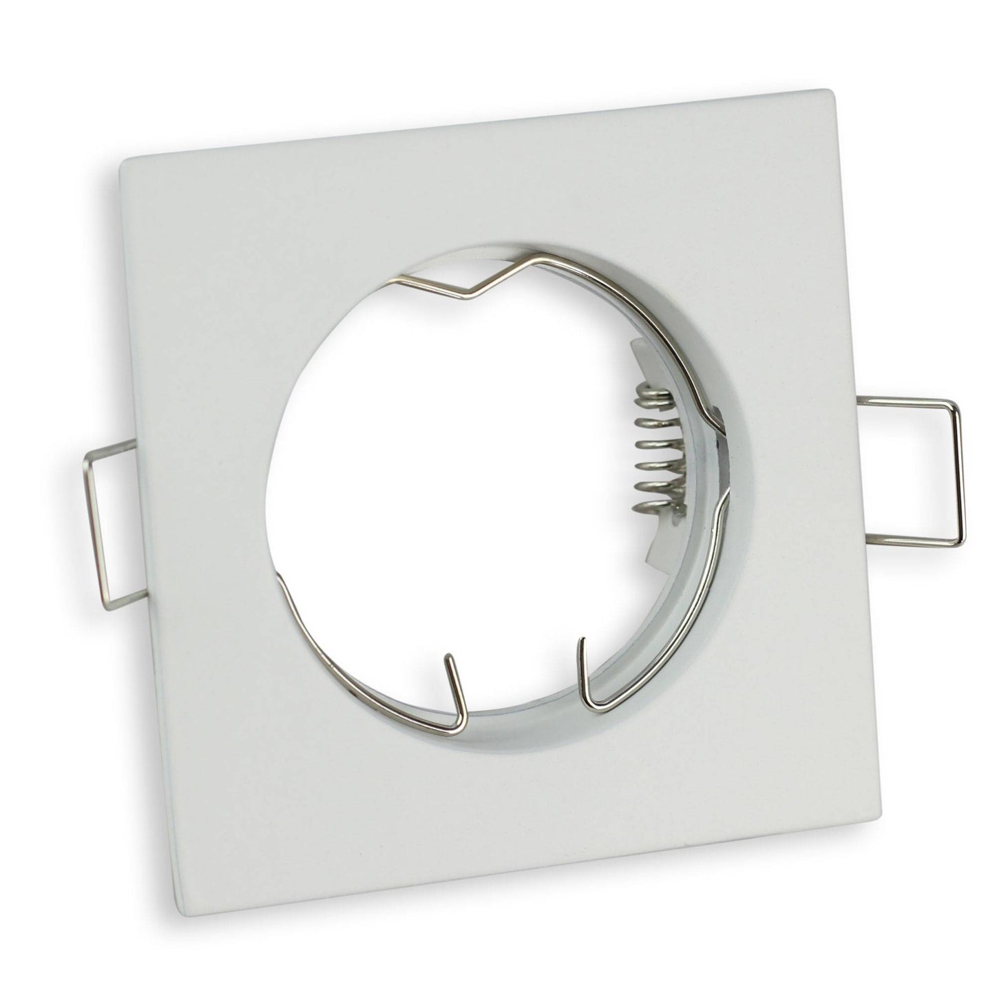 Einbaurahmen GU10 MR16 eckig rund Rahmen 60mm Einbauleuchte Spot LED Halogen