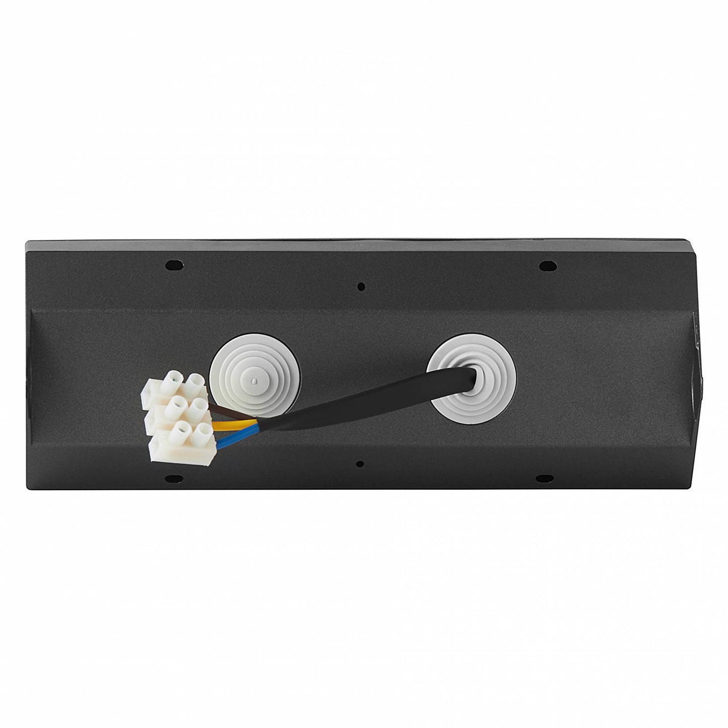 Steckdose Küche Büro 3-fach Kunststoff Anthrazit Steckdose Küchensteckdose