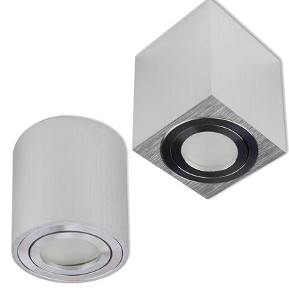 LED Aufbau-Leuchte 1-9W GU10 230V Deckenlampe Loft Strahler Deckenleuchte
