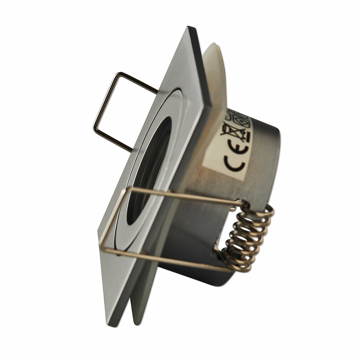 Einbaurahmen GU11 MR11 IP44 eckig flach Badezimmer Rahmen 40mm Einbauleuchte