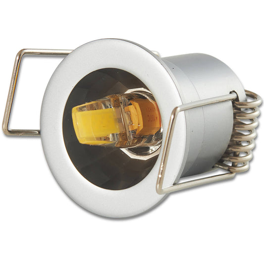 LED Einbaustrahler G4 1W 1,5W 12V rund Einbau-Leuchte flach Lampe Wandleuchte