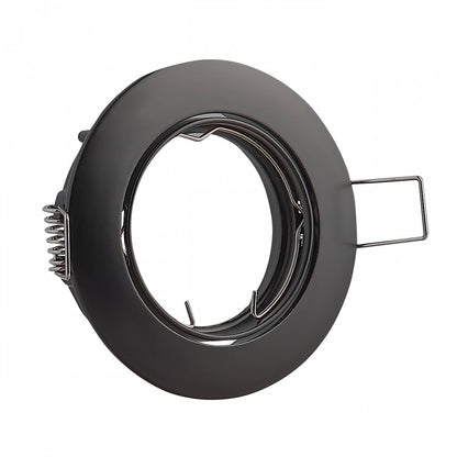 LED Einbaustrahler IP20 LED Modul 3-6,5W schwarz rund 75mm