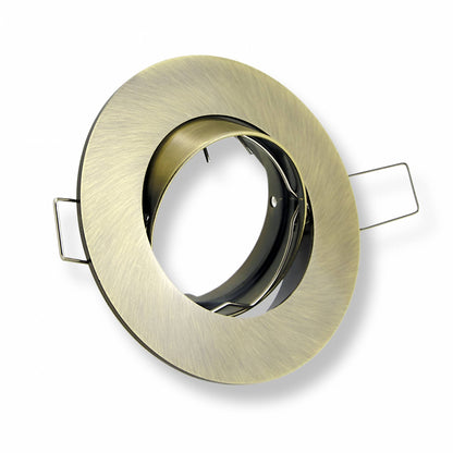 LED Einbaustrahler dimmbar flach 3-6,5W Aluminium 230V Spot Einbauleuchte
