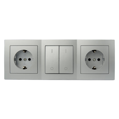 Steckdosenblock mit USB Schalter Tischsteckdose Ecksteckdose