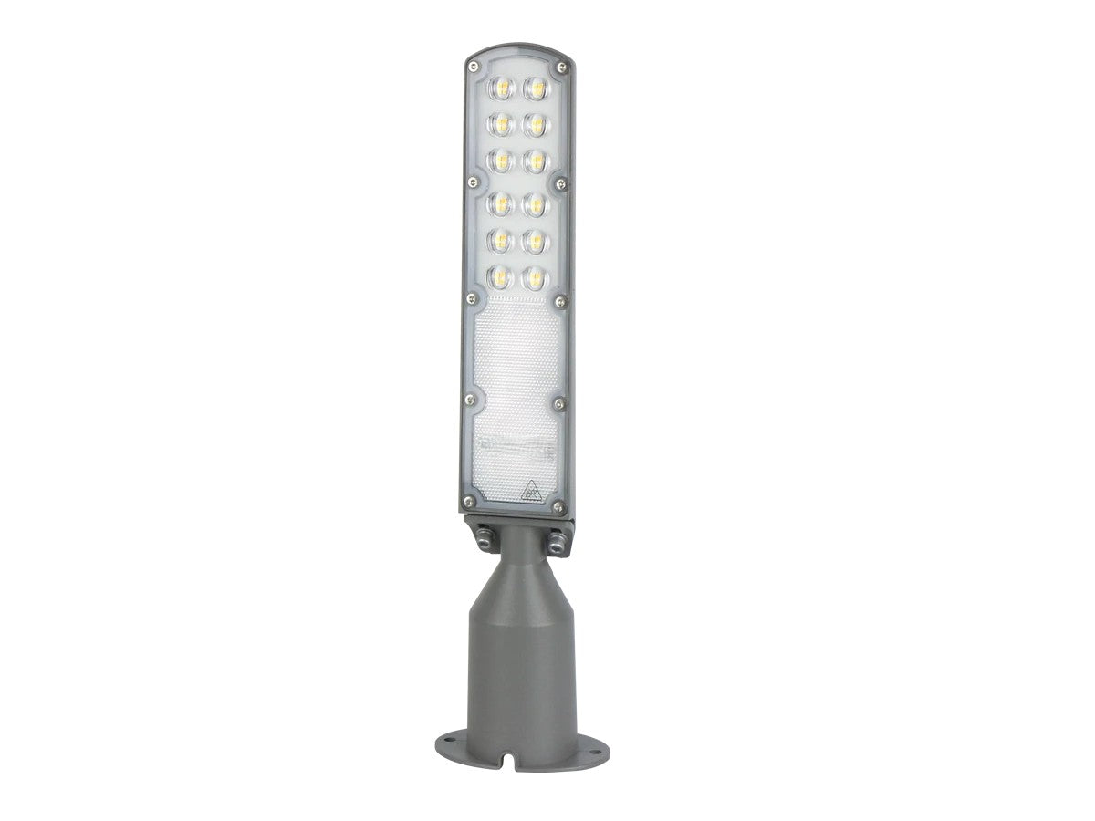 LED Straßenleuchte 30W 4000K 3000lm grau – Effiziente Beleuchtung in Grau