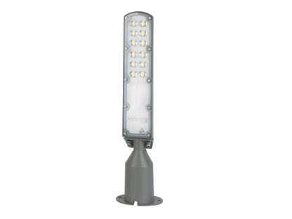 LED Straßenleuchte 30W 4000K 3000lm grau – Effiziente Beleuchtung in Grau