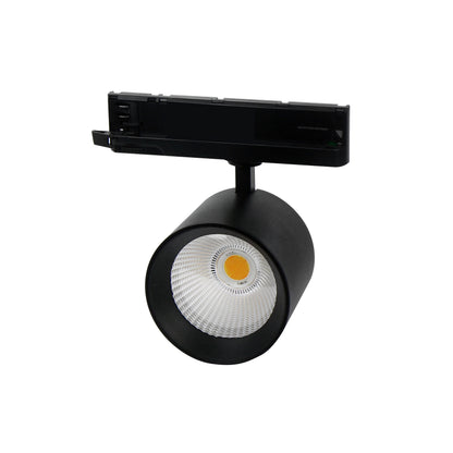 LED 3-Phasen Stromschienenstrahler Schwarz 12-42W 3200lm CCT 3000K/4000K/6000K 36°/60°