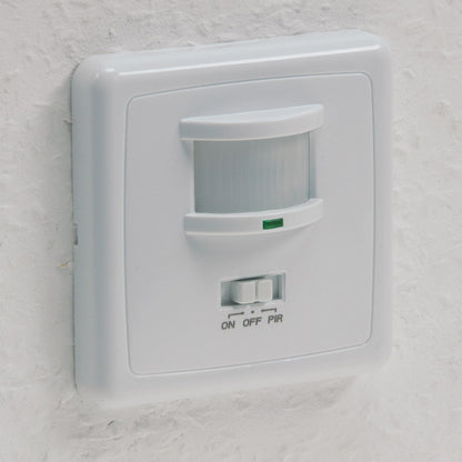 Trano PIR Bewegungsmelder UP 160° LED geeignet, 2-/3-Draht, 230V, IP20, weiß, Ø60mm, 1–500W