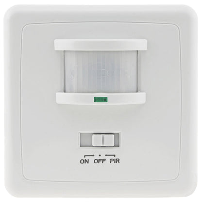 Trano PIR Bewegungsmelder UP 160° LED geeignet, 2-/3-Draht, 230V, IP20, weiß, Ø60mm, 1–500W