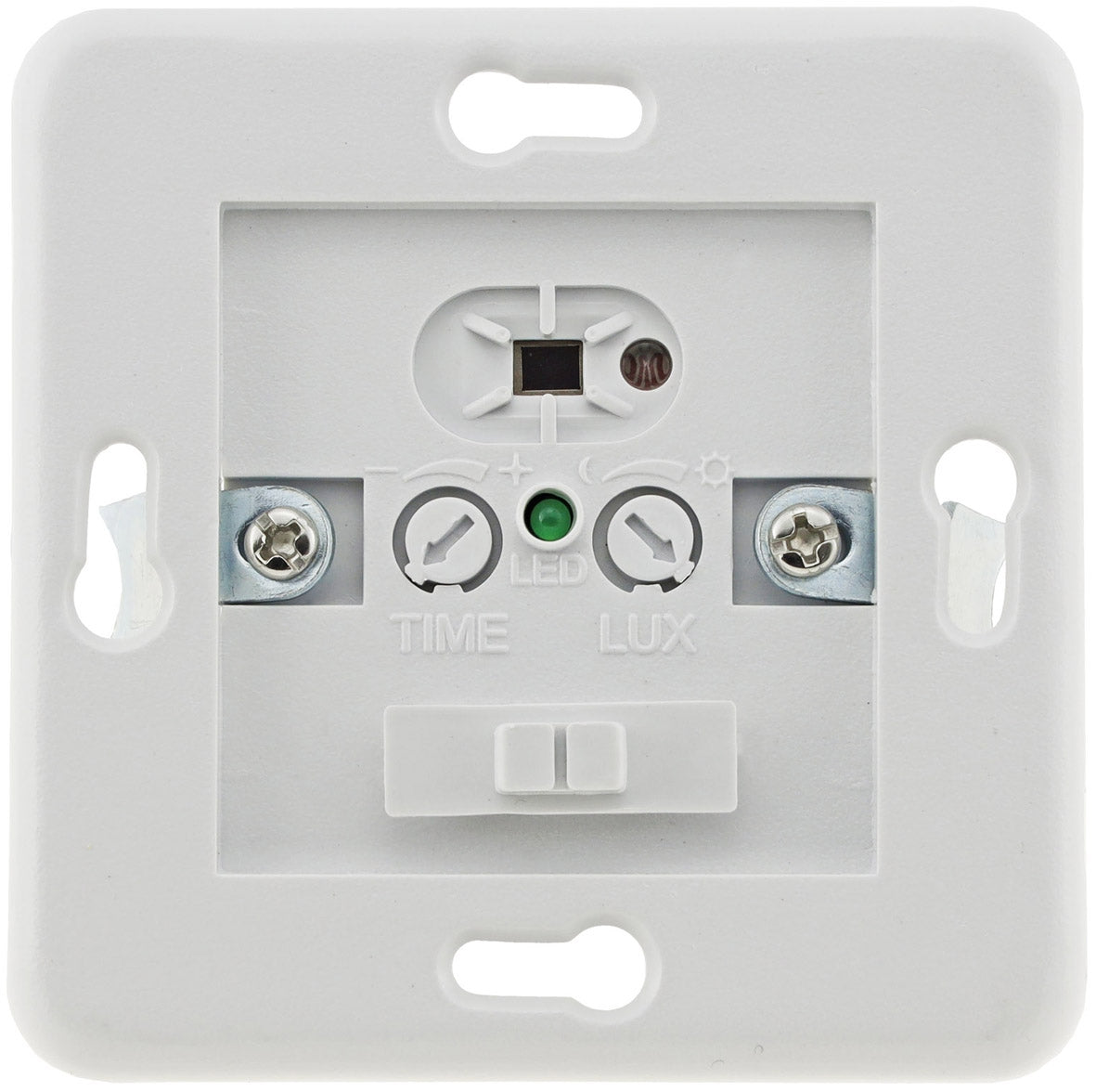 Trano PIR Bewegungsmelder UP 160° LED geeignet, 2-/3-Draht, 230V, IP20, weiß, Ø60mm, 1–500W