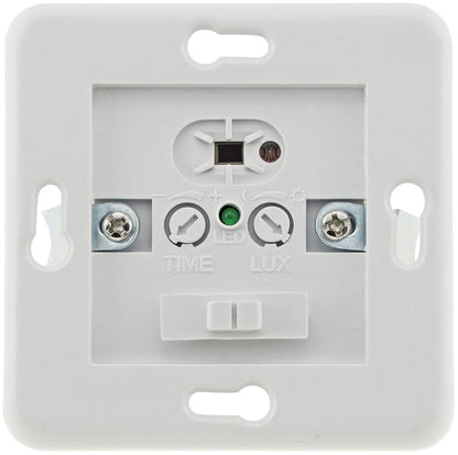 Trano PIR Bewegungsmelder UP 160° LED geeignet, 2-/3-Draht, 230V, IP20, weiß, Ø60mm, 1–500W