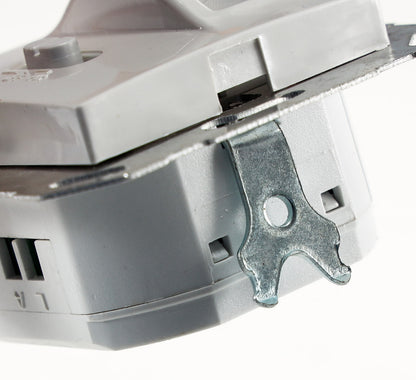 Trano PIR Bewegungsmelder UP 160° LED geeignet, 2-/3-Draht, 230V, IP20, weiß, Ø60mm, 1–500W