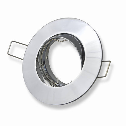 LED Einbaustrahler rund schwenkbar 5W 7W 12 Volt MR16 Spot Lampe 75-80mm