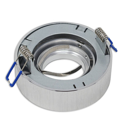 Einbaurahmen eckig rund GU10 MR16 schwenkbar Aubauleuchte 85mm Einbaustrahler
