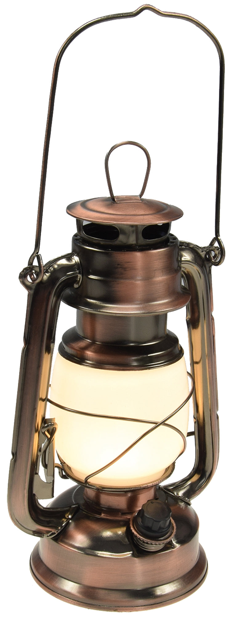 LED-Campinglaterne, 3 Farben, Dimmbar, 420 Lumen, 2700K, Batteriebetrieben, Tragbar, 12x23cm