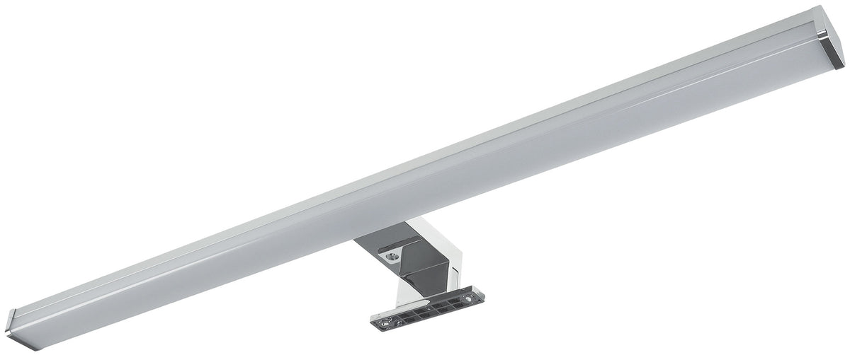 Trano LED Spiegelleuchte 60cm, 11W, 1600lm, 4000K Neutralweiß, IP44, Aluminium, Wand- & Top-Montage, Badlampe 230V