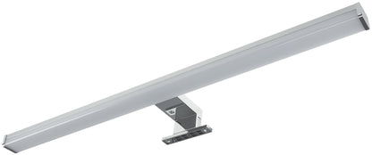 Trano LED Spiegelleuchte 60cm, 11W, 1600lm, 4000K Neutralweiß, IP44, Aluminium, Wand- & Top-Montage, Badlampe 230V