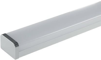 Trano LED Spiegelleuchte 60cm, 11W, 1600lm, 4000K Neutralweiß, IP44, Aluminium, Wand- & Top-Montage, Badlampe 230V
