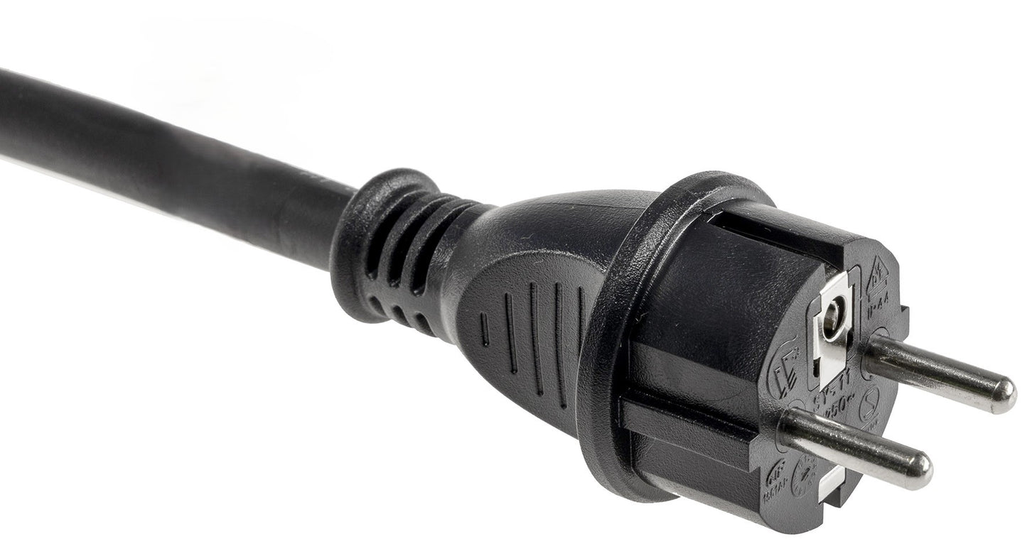 Trano CEE Adapter 230V 16A IP44 – Schutzkontakt-Stecker/Kupplung auf CEE – 0,35m H07RN-F 3G2,5 – Camping Wohnwagen Caravan