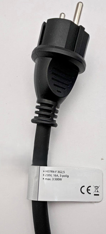Trano CEE Adapter 230V 16A IP44 – Schutzkontakt-Stecker/Kupplung auf CEE – 0,35m H07RN-F 3G2,5 – Camping Wohnwagen Caravan