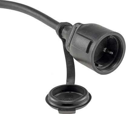 Trano CEE Adapter 230V 16A IP44 – Schutzkontakt-Stecker/Kupplung auf CEE – 0,35m H07RN-F 3G2,5 – Camping Wohnwagen Caravan