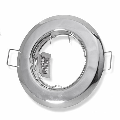 Einbaurahmen GU10 MR16 rund 55-60mm Gehäuse Einbauleuchte Einbauspot LED Halogen