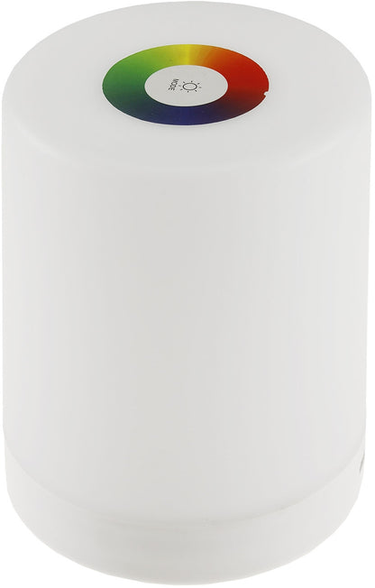 LED Akku-Tischleuchte mit Touch-Funktion Höhe 113mm, Warmweiß + RGB