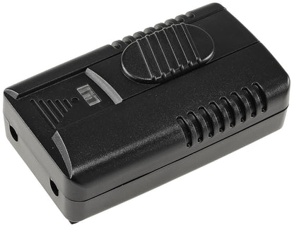Trano Fußdimmer 230V für LED (3–100W) & Halogen (75–300W) | Phasenanschnitt | Dimmer mit 6-poligem Anschluss & Sicherung