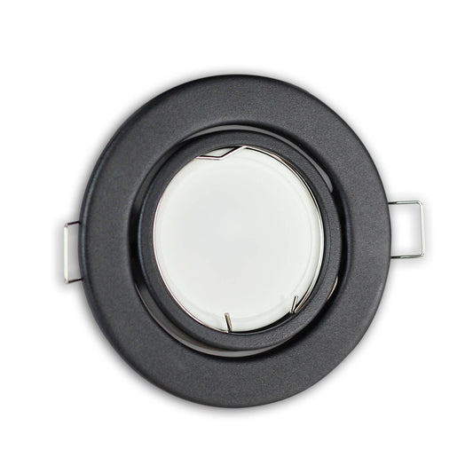 LED Einbaustrahler rund dimmbar schwenkbar super flach 3-6,5W 230 Volt