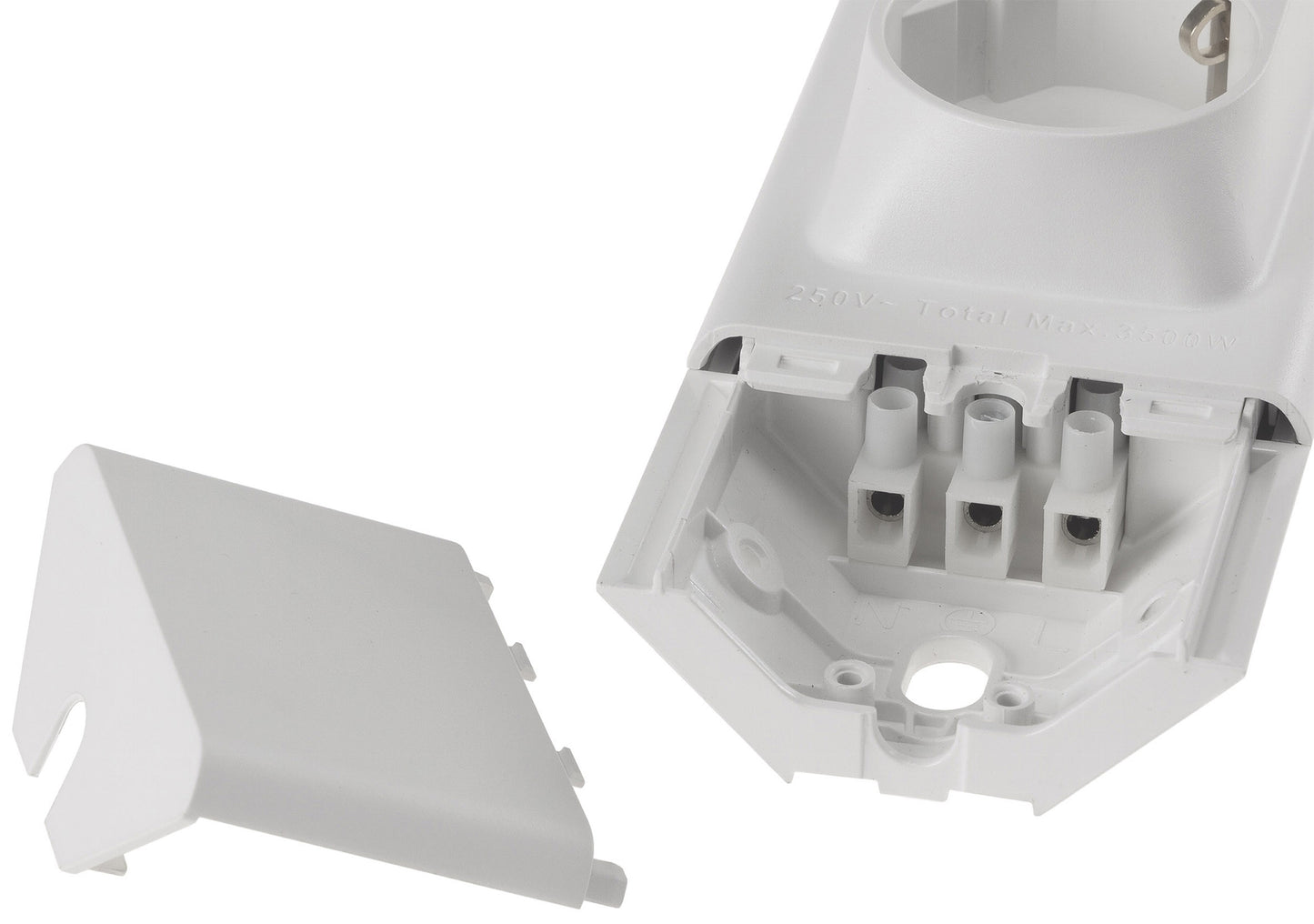 LED Unterbauleuchte weiß mit USB A+C PD, 60cm, Neutralweiß und warmweiß